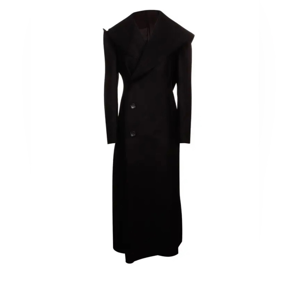 ANTWERP MELTON BIG COLLAR HEM GUSSET CA Yohji Yamamoto, size 2, brand new